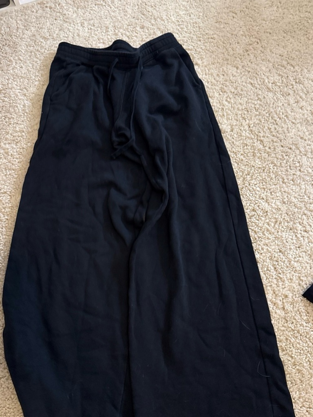 Hollister Men’s Black Drawcord Sweatpants